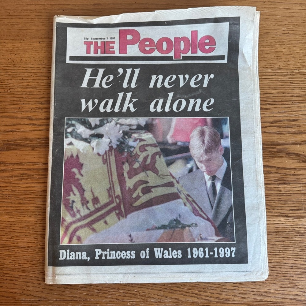 The People Newspaper September 7 1997 Princess‎ Diana Memorial Edition